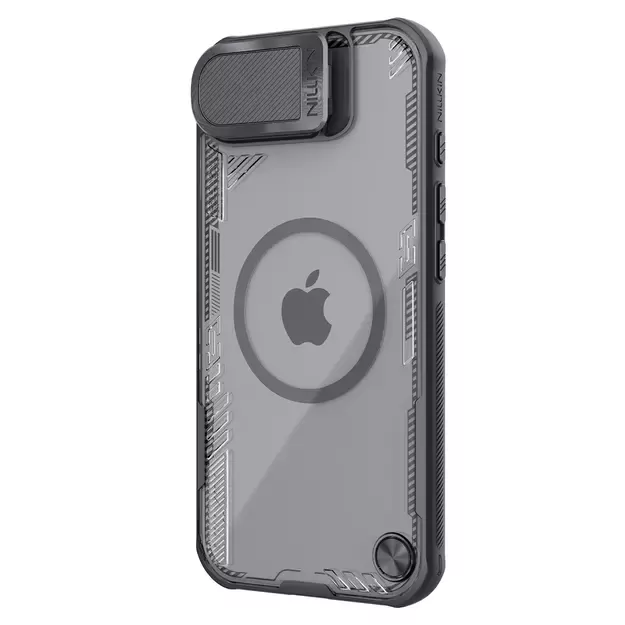 Nillkin Iceblade Prop Magnetic Case with Lens Cover and Stand for iPhone 16e - Black 2