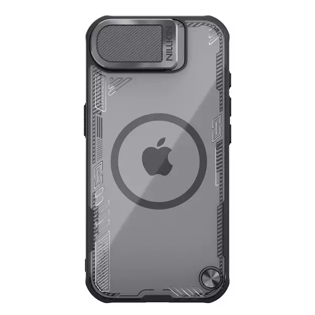 Nillkin Iceblade Prop Magnetic Case with Lens Cover and Stand for iPhone 16e - Black 1