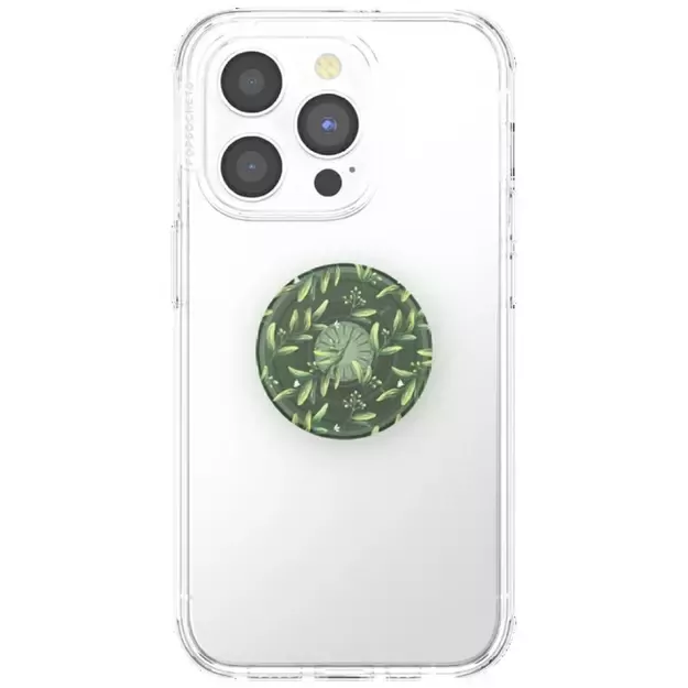 Popsockets PlantCore Grip Olive and Phone Stand 6