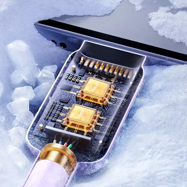 Joyroom Multi-Color Series A14 USB-C / USB-C 100W Cable 1.2m - Purple 13