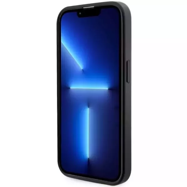 Guess GUHMP14LHGCFSEK iPhone 14 Pro 6.1&quot  black/black hardcase GCube Stripes MagSafe 4