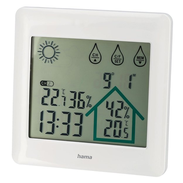 Hama Action Weather Station - White