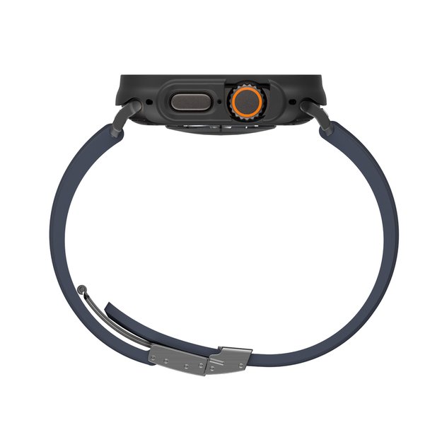 AmazingThing Radix Glass Screen Protector with Case for Apple Watch UItra 3 49mm - Black 6