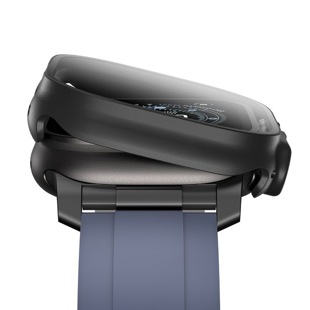 AmazingThing Radix Glass Screen Protector with Case for Apple Watch UItra 3 49mm - Black 8