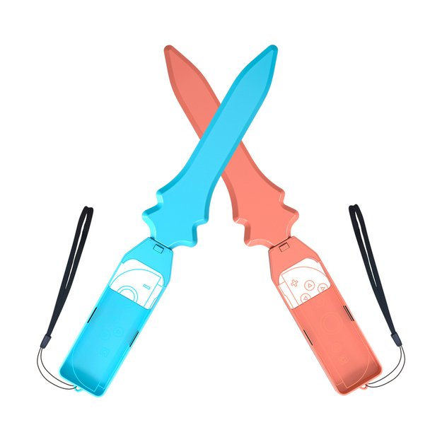 Nintendo Switch 23-in-1 Family Accessory Pack 2 - Orange and Blue Set 30