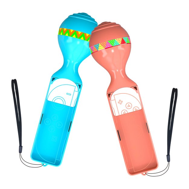 Nintendo Switch 23-in-1 Family Accessory Pack 2 - Orange and Blue Set 13