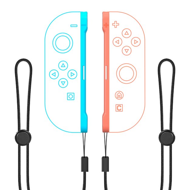 Nintendo Switch 23-in-1 Family Accessory Pack 2 - Orange and Blue Set 9