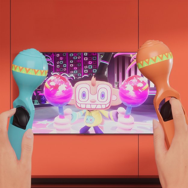 Nintendo Switch 23-in-1 Family Accessory Pack 2 - Orange and Blue Set 43