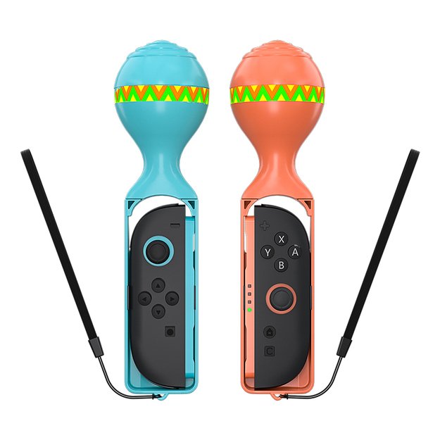 Nintendo Switch 23-in-1 Family Accessory Pack 2 - Orange and Blue Set 17