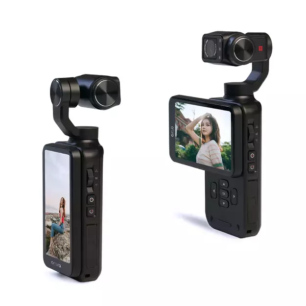 Ordro Pocket M5 3-Axis Gimbal Camera, 5K, for Vlogging and YouTube – Black 5