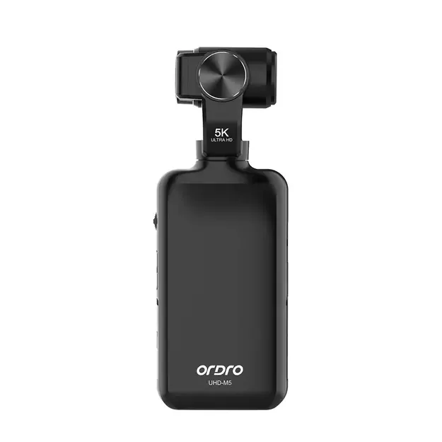 Ordro Pocket M5 3-Axis Gimbal Camera, 5K, for Vlogging and YouTube – Black 4