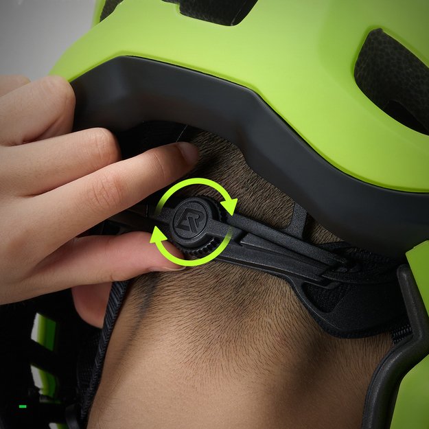 Rockbros TT-32003 Shark Children' s Bike Helmet with Detachable Jaw Size S (48-52) - Green 2