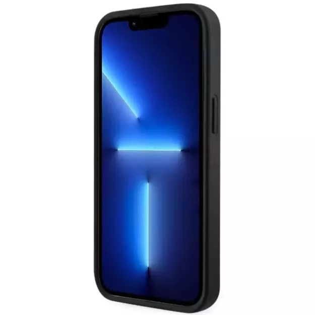 Guess GUHMP14SHGCFSEK iPhone 14 6.1&quot  black/black hardcase GCube Stripes MagSafe 11