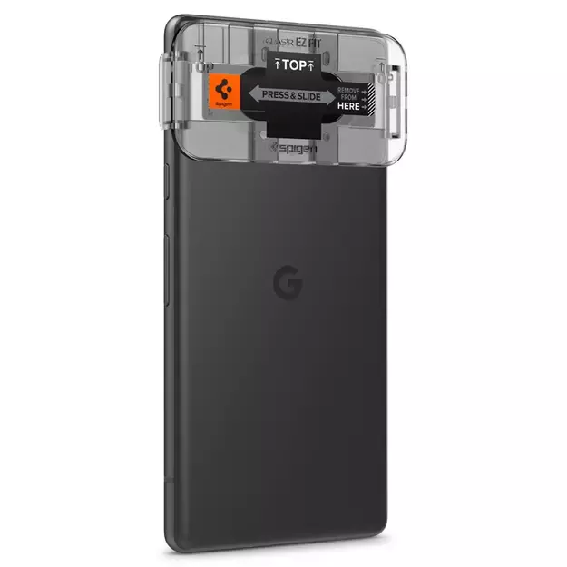 Spigen Glas.tR EZ Fit Optik Camera Protector for Google Pixel 7A - Black 2 pcs. 2