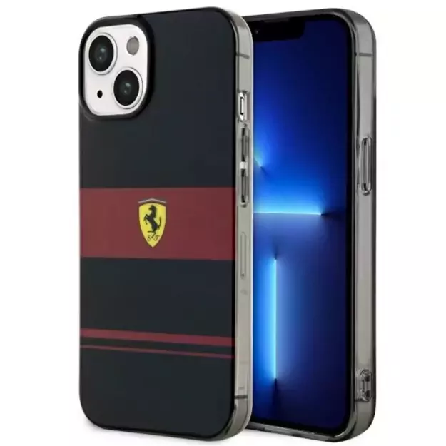 Ferrari FEHMP14SUCOK iPhone 14 6.1&quot  black/black hardcase IMD Combi Magsafe