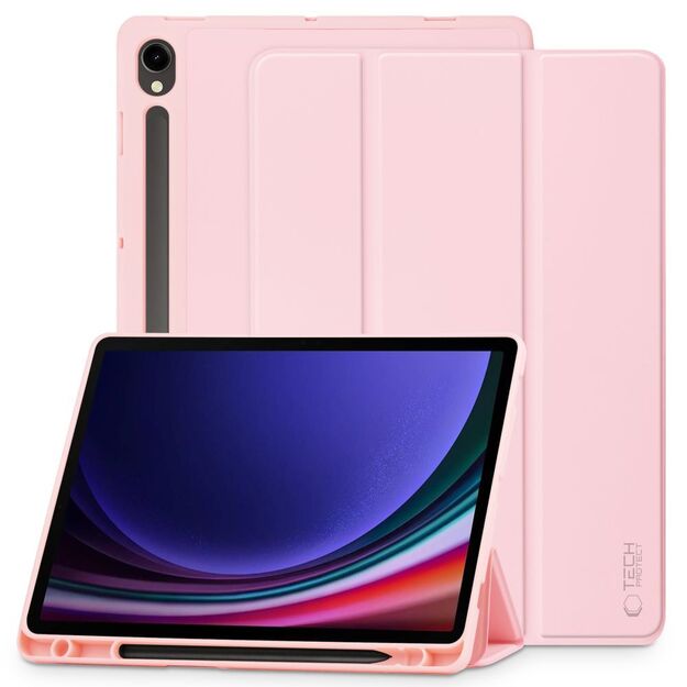 Tech-Protect SC Pen Case for Samsung Galaxy Tab S9 FE 10.9&quot  X510 / X516B - Pink 6
