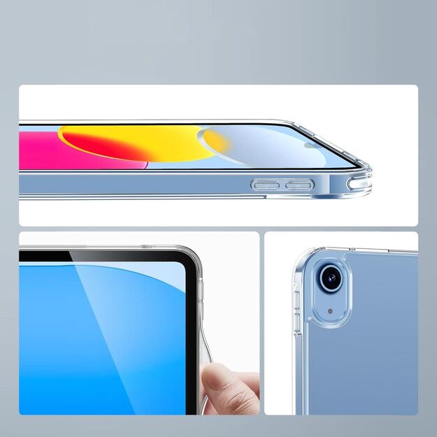 Tech-Protect FlexAir Hybrid Case for iPad 10.9&rdquo; 10 / 2022 / 11&rdquo; 11 / 2025 - Transparent 1