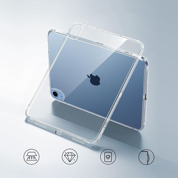 Tech-Protect FlexAir Hybrid Case for iPad 10.9&rdquo; 10 / 2022 / 11&rdquo; 11 / 2025 - Transparent 6