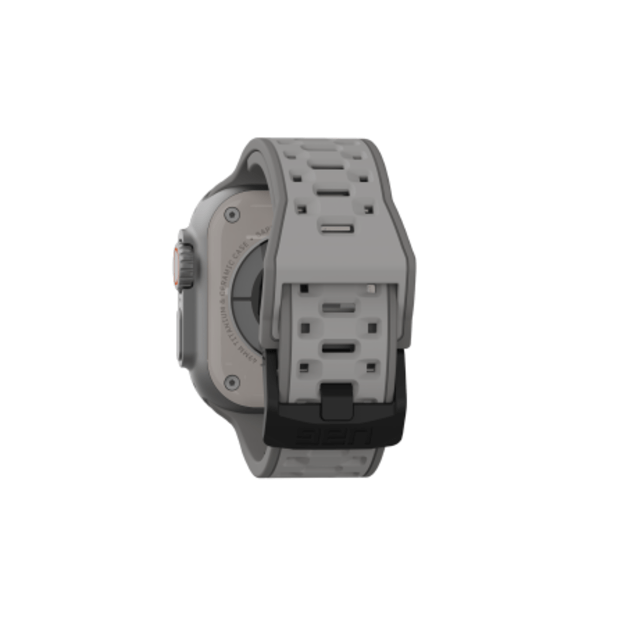UAG Civilian Silicone Strap for Apple Watch 42 / 44 / 45 / 46 / 49mm - Titanium 1