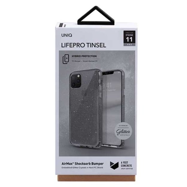 Uniq LifePro Tinsel case for iPhone 11 Pro - black 4