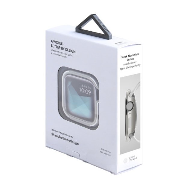 Uniq Valencia case for Apple Watch 4 / 5 / 6 / SE 40mm - silver 5