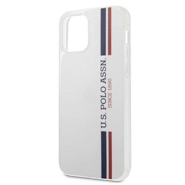 US Polo USHCP12SPCUSSWH iPhone 12 mini 5,4  biały/white Tricolor Collection 7
