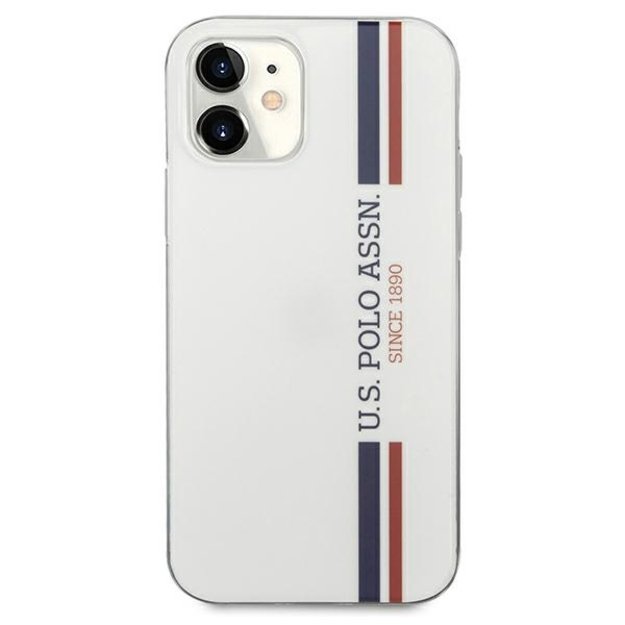 US Polo USHCP12SPCUSSWH iPhone 12 mini 5,4  biały/white Tricolor Collection 2