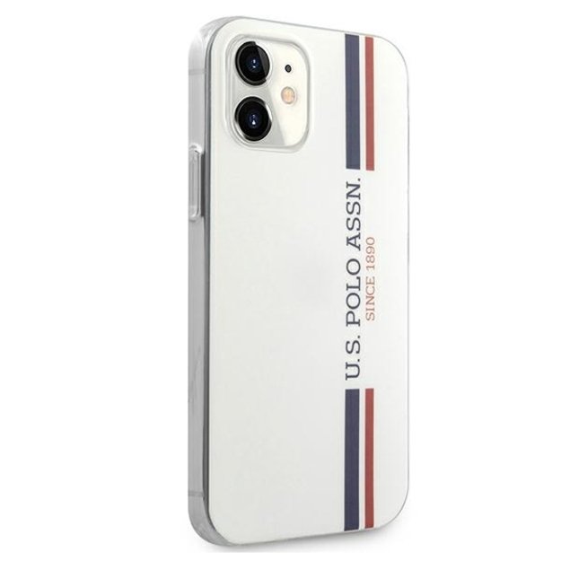 US Polo USHCP12SPCUSSWH iPhone 12 mini 5,4  biały/white Tricolor Collection 3