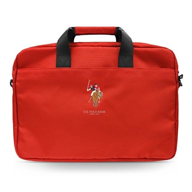 US Polo Assn. bag for a 16&quot  laptop - red