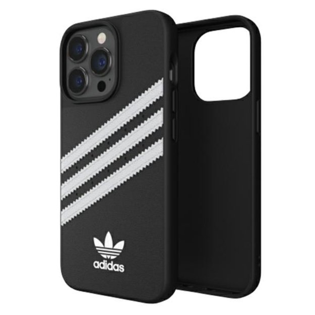 Adidas OR Molded Case PU for iPhone 13 Pro / iPhone 13 - Black and White 6