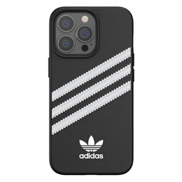 Adidas OR Molded Case PU for iPhone 13 Pro / iPhone 13 - Black and White 1