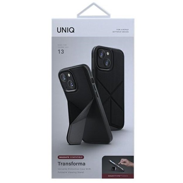 Uniq Transforma MagSafe case for iPhone 13 - black 9