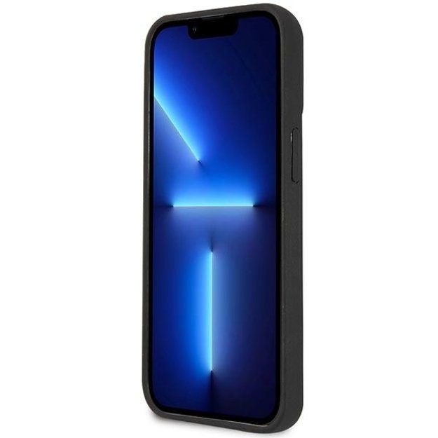 Karl Lagerfeld KLHCP14LKH3DBK iPhone 14 Pro 6.1 &quot black / black hardcase 3D Rubber Karl`s Head 4