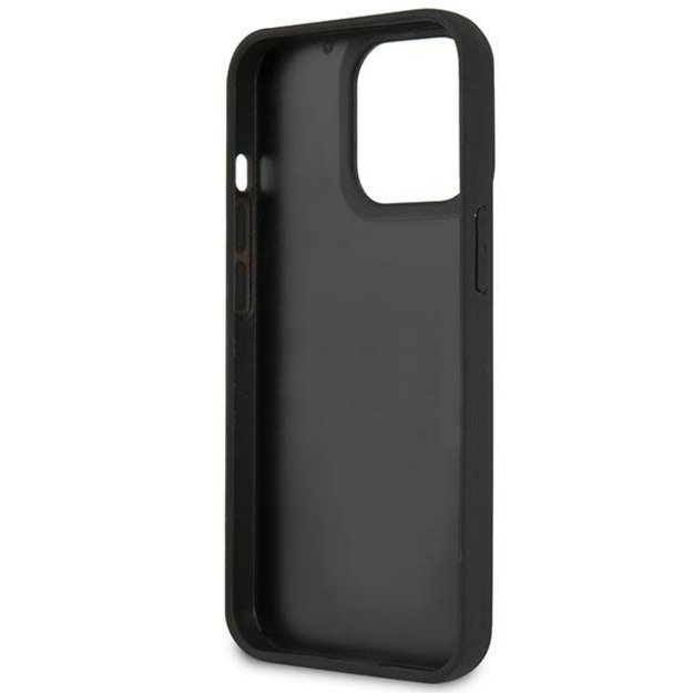 Karl Lagerfeld KLHCP14LKH3DBK iPhone 14 Pro 6.1 &quot black / black hardcase 3D Rubber Karl`s Head 6