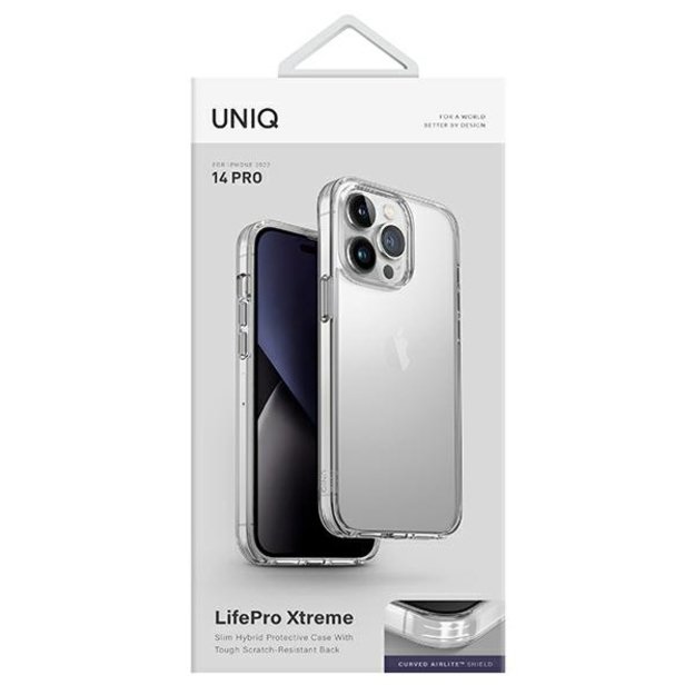 Uniq LifePro Xtreme case for iPhone 14 Pro - transparent 6