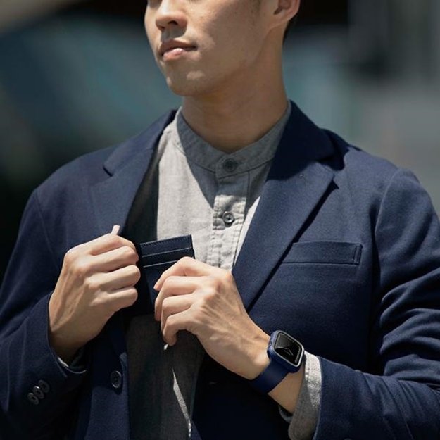 Uniq Moduo case for Apple Watch 4/5/6/7/8/SE/SE2 44/45mm - blue-gray 3