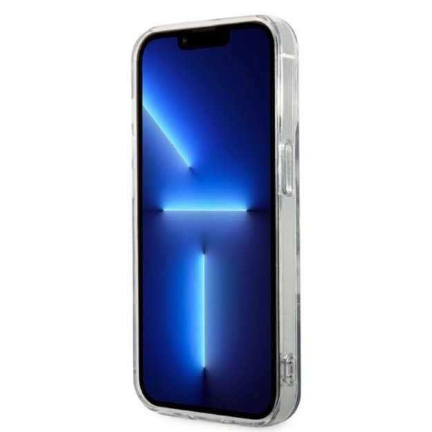 Set Guess GUBPP14LHJEACSA Case+ Charger iPhone 14 Pro 6.1  green/green hard case Jungle MagSafe 4