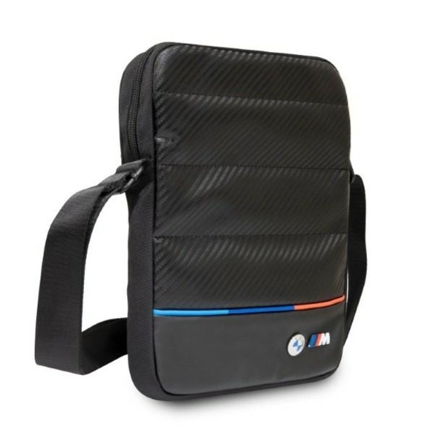BMW BMTB10PUCARTCBK Tablet bag 10&quot  black/black Carbon&amp Nylon Tricolor 3