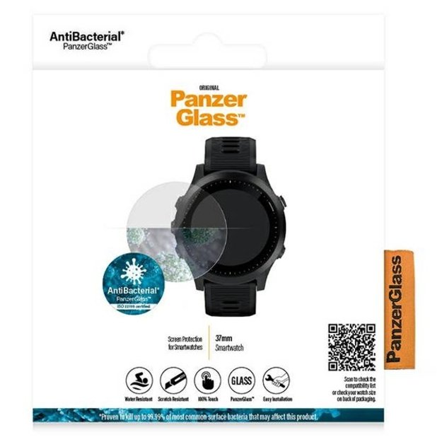 PanzerGlass SmartWatch Screen Protection for Polar Ignite 2 37mm Smartwatches 7