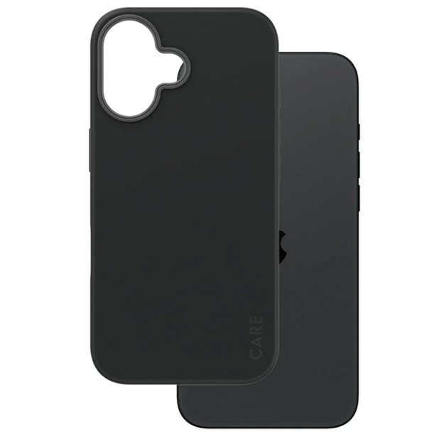 CARE by PanzerGlass Fashion Case iPhone 16 6.1&quot  black/black MagSafe 1377 1