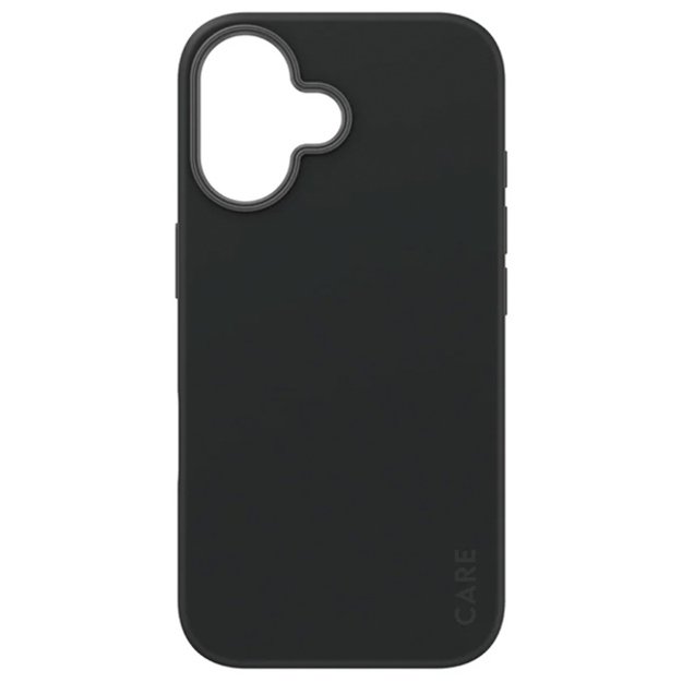 CARE by PanzerGlass Fashion Case iPhone 16 6.1&quot  black/black MagSafe 1377 2