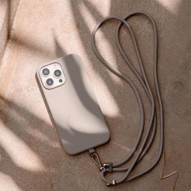 Uniq Coehl Creme iPhone 16 Pro Max 6.9&quot  Magnetic Charging case gray/taupe gray 7