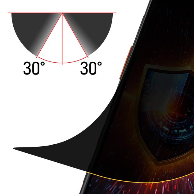 3mk Silky Matt Privacy Privacy Screen Protector for Samsung Galaxy XCover 7 4