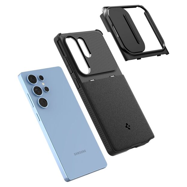 Spigen Optik Armor Case for Samsung Galaxy S25 Ultra - Black 7