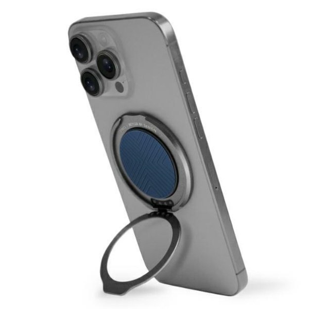 Uniq Gripfit 360 Magnetic Mount&amp Kickstand Magnetic Holder blue/sapphire blue