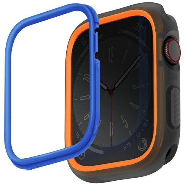 Uniq Moduo case for Apple Watch 45 / 44 mm orange-blue