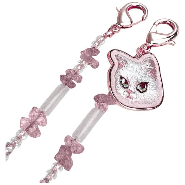 Nimmy Magnetic Handstrap Bag Charm - Pink 3