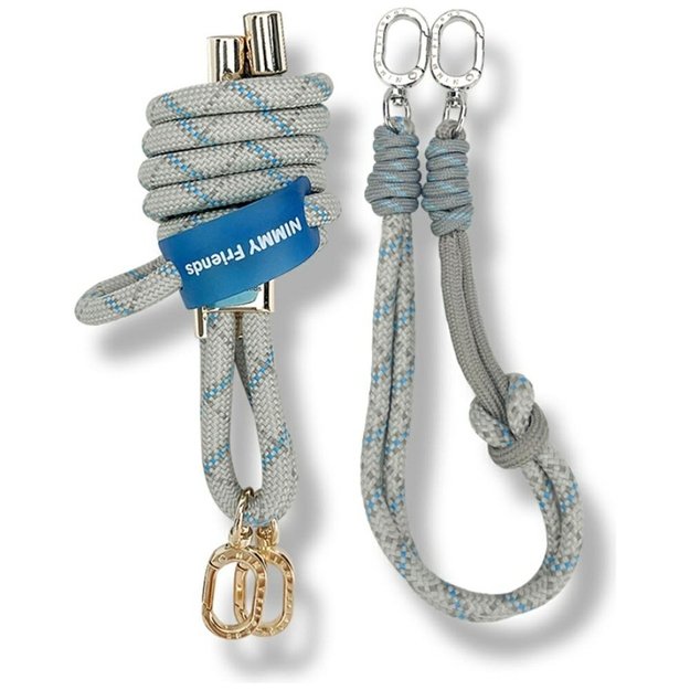 Nimmy Cool&amp Cute 2.0 crossbody + handstrap set - gray