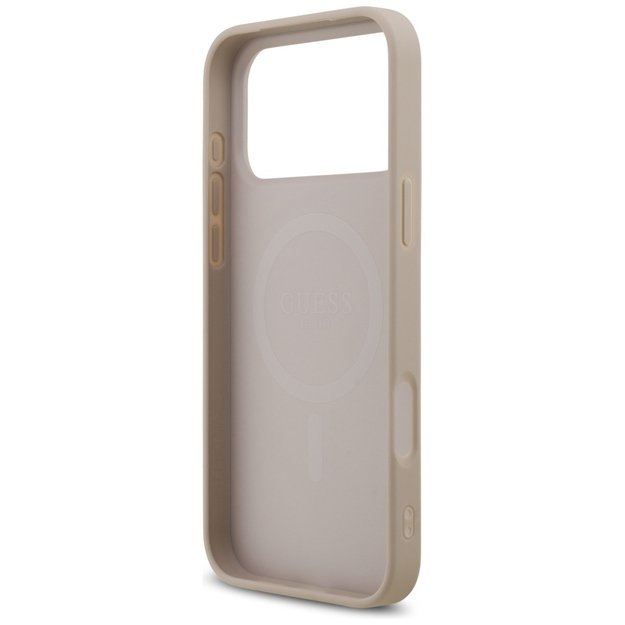 Guess 4G Printed Stripes MagSafe case for iPhone 17 Pro Max - pink 6