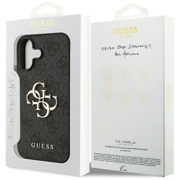Guess 4G Big Logo Case for iPhone 17 - Black 7